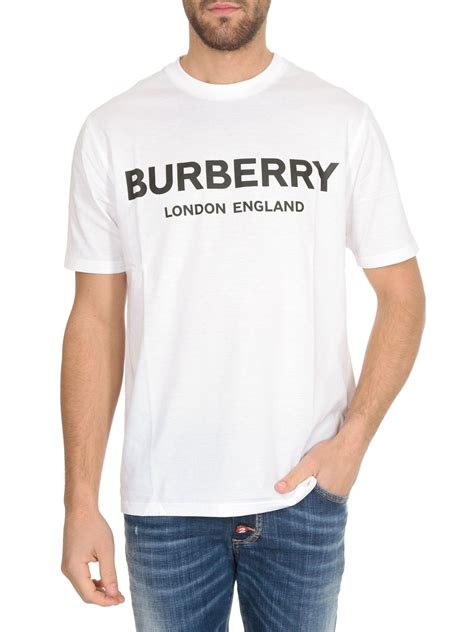 burberry t shirt white men|Burberry t shirt original price.